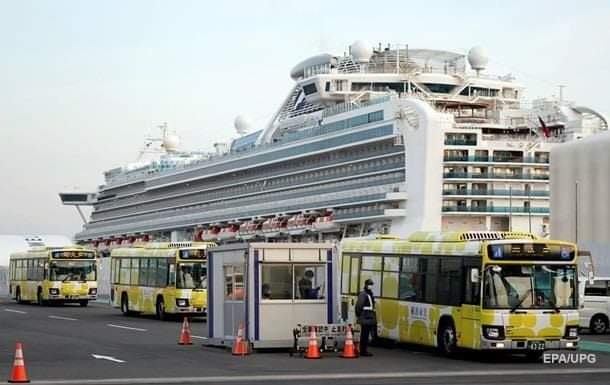 Экипаж и все пассажиры покинули лайнер Diamond Princess