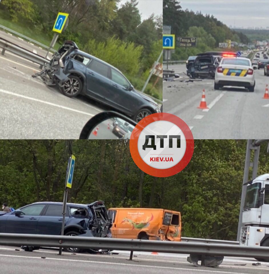 На Житомирской трассе под Киевом произошло ДТП 