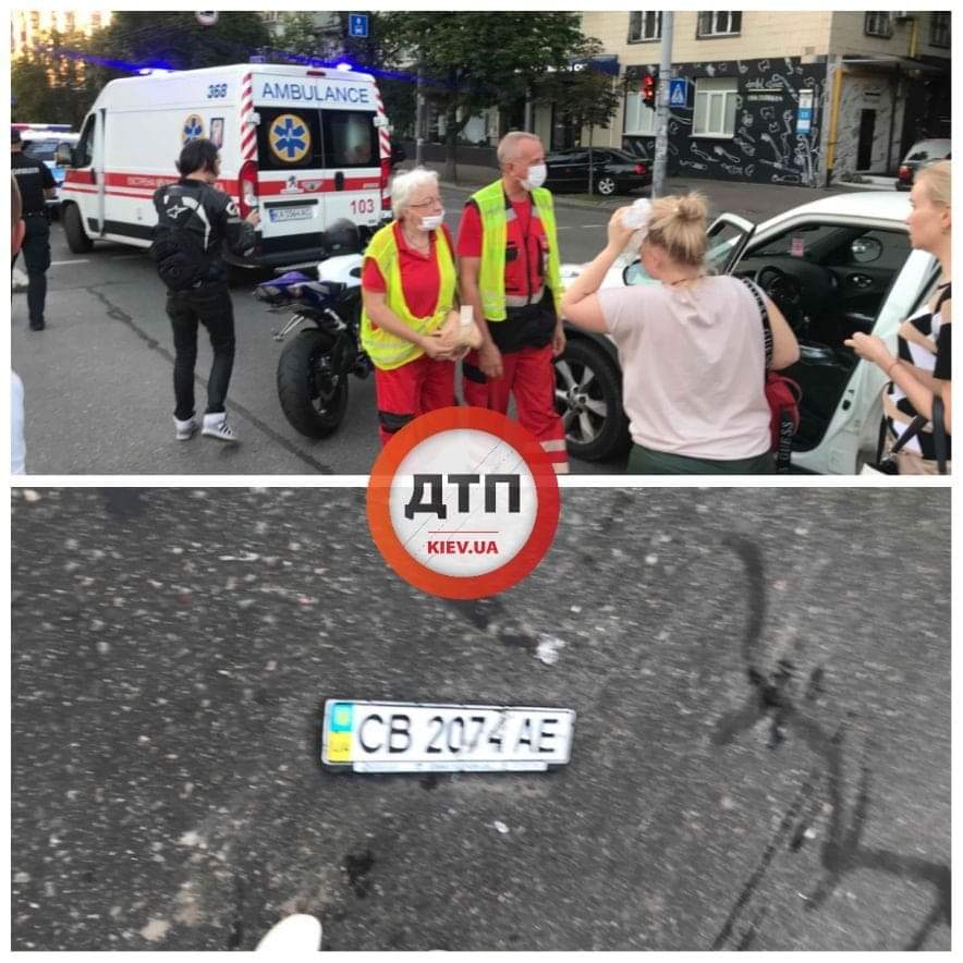 В Киеве на Печерске неадекватный водитель устроил тройное ДТП с пострадавшими и скрылся: разыскивается черный автомобиль Toyota Land Cruiser CB2074AE